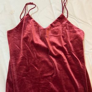 Velvet top